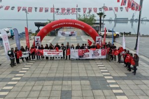 Samsun’da Anma Yürüyüşü Başladı