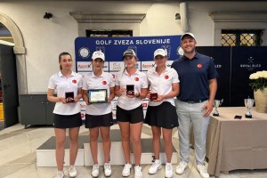 Milli golfçüler Slovenya’da madalya kazandı