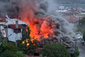 Bozdoğan’da müstakil ev yangını kontrol altına alındı!