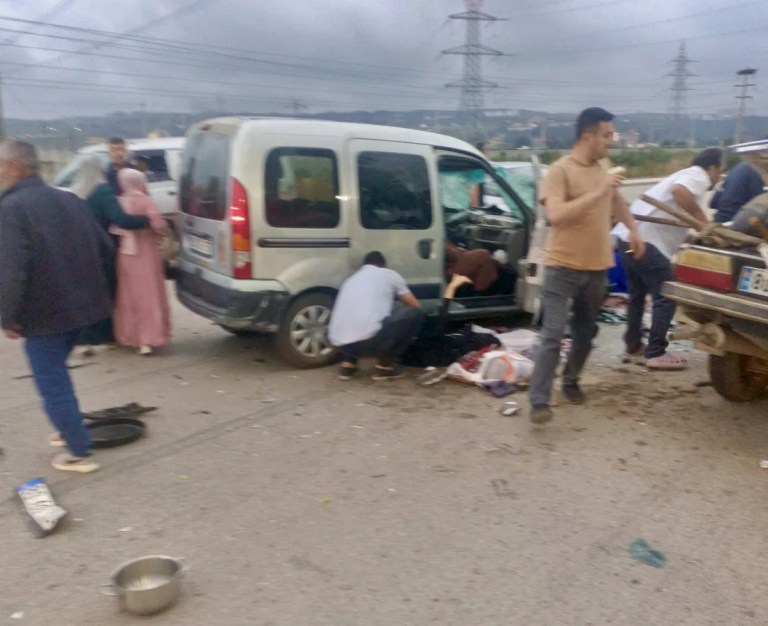 Osmaniye'de zincirleme kaza: 8 yaralı!