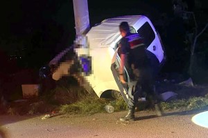 Isparta’da bayram dönüşü kaza!