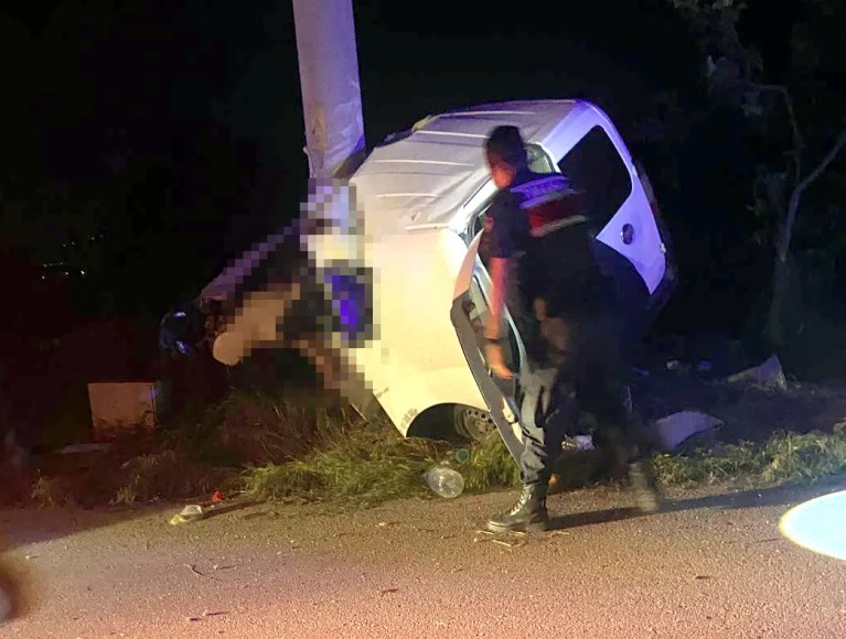 Isparta'da bayram dönüşü kaza!