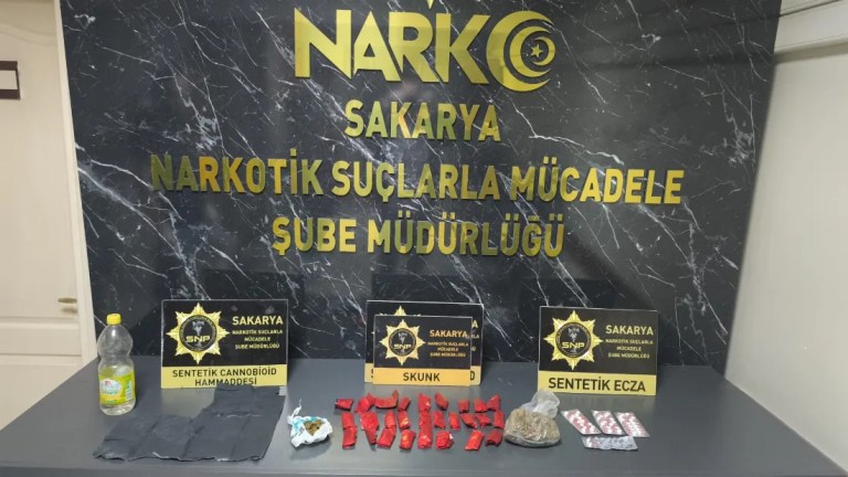 Hendek'te uyuşturucu operasyonu!