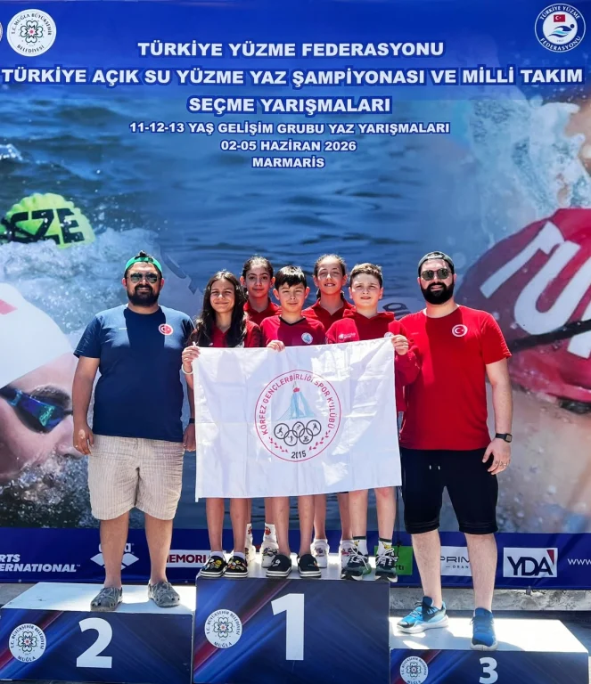 Körfezli genç yüzücüler milli takımda