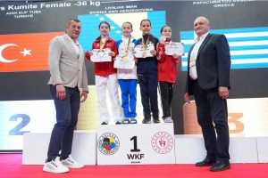 Hiranur Yıldırım Balkan üçüncüsü oldu