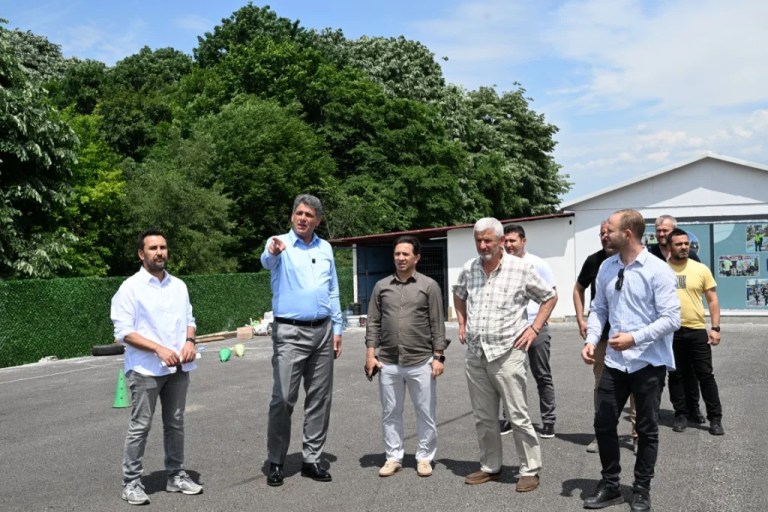 Kartepe’de çocuklara özel trafik parkuru