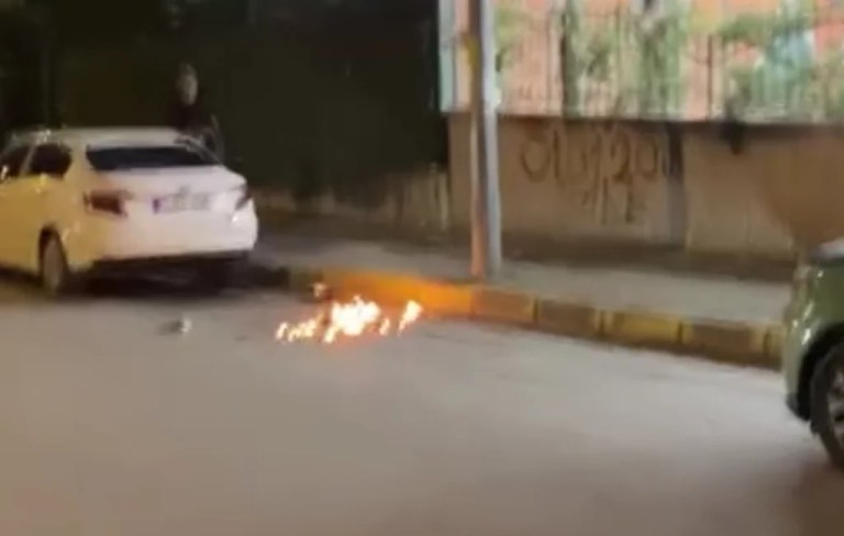 Körfez’de lamba yangını korkuttu!