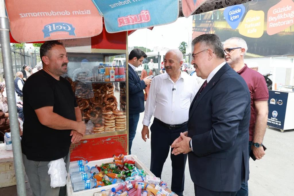 Gebze pazarında vatandaşın nabzı tutuldu