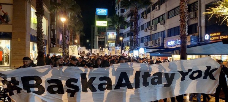 Altay Taraftarları Çebi'yi Karşılamaya Hazırlanıyor