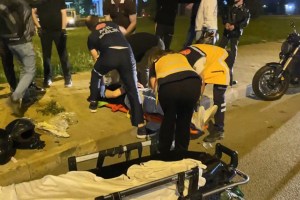 İnegöl’de motosiklet kazası: 3 yaralı!