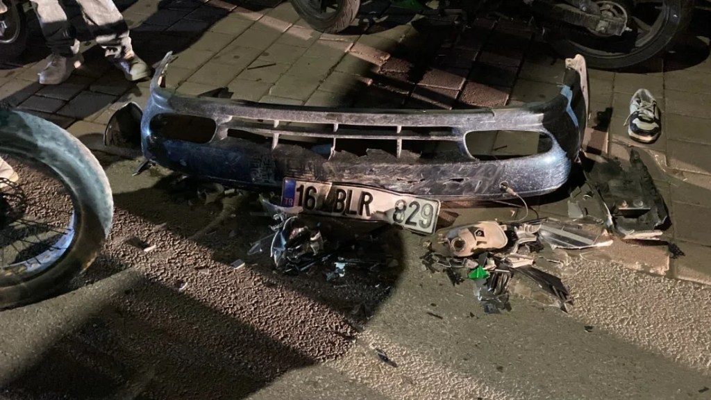 İnegöl'de alkollü sürücü plakasından yakalandı!