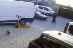 Kahramanmaraş’ta elektrikli motosiklet kazası!