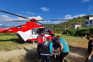 Refahiye’de Kalp Hastası Helikopterle Kurtarıldı!