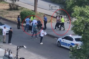 Diyarbakır’da adliye önünde gergin anlar!