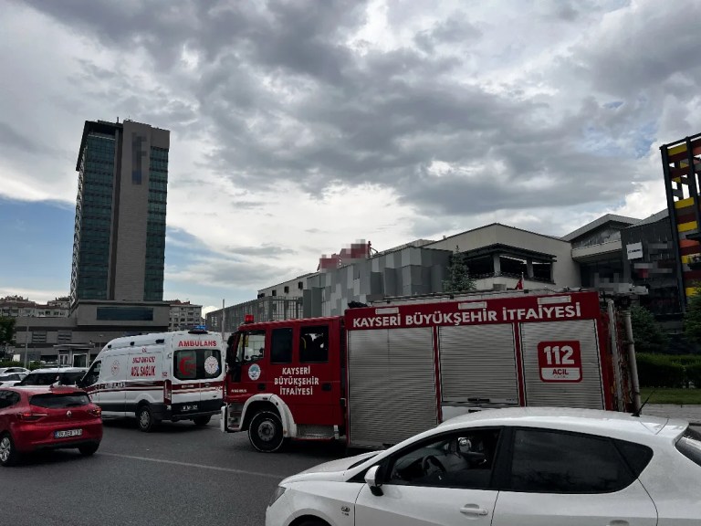 Kayseri'de asılsız ihbar paniği!