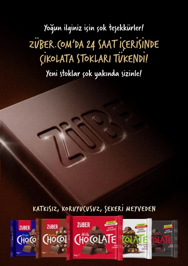 Züber Chocolate'a Yoğun İlgi!